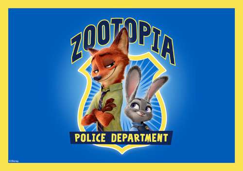 Zootopia Edible Icing Image - A4 - Click Image to Close